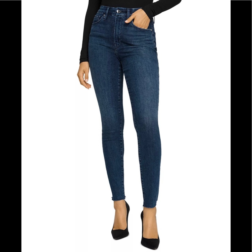 Good American Good Legs Skinny Jeans in Blue653